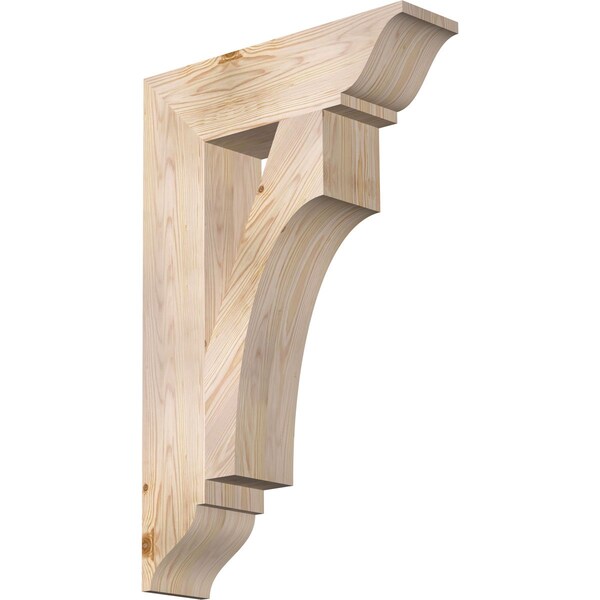 Ekena Millwork Westlake Traditional Smooth Bracket, Douglas Fir, 5 1/2"W x 22"D x 34"H BKT06X22X34WTL01SDF - main
